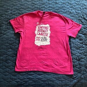 American Cancer Society Pink Shirt